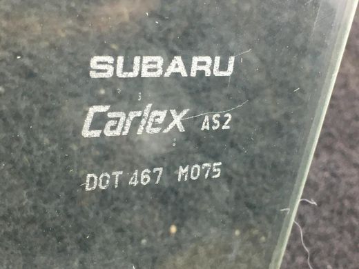 Скло дверей заднє ліве SUBARU OUTBACK B14 2010-2014 62011AJ39A, 62011AJ39A, A