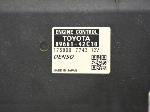Блок управления двигателем TOYOTA RAV4 CA30W 2005-2010 8966142C10, 8966142C10, A