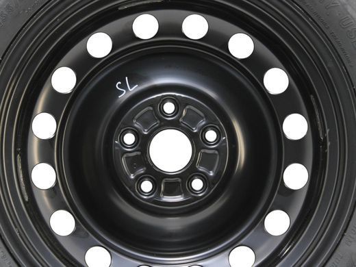 Запаска/Докатка 17 5* SUBARU FORESTER SL 2024- (диск J17х4T, PCD 5x114.3, DIA56.1, шина YOKOHAMA T155/80 D17 101M, Вʼєтнам, 2024р.) 28151FN00A, 28151FN00A, A