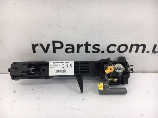 Ручка в зборі лівої передньої дверки SUBARU OUTBACK B14 2010-2014 61142AJ01A, 61142AJ01A, A