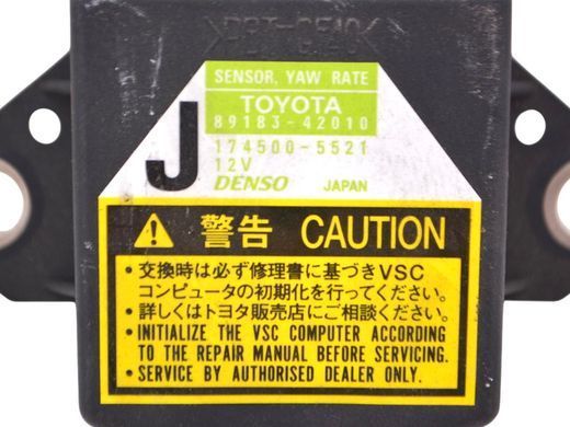 Датчик ESP TOYOTA RAV4 CA30W 2005-2010 89183-42010, 89183-42010, A