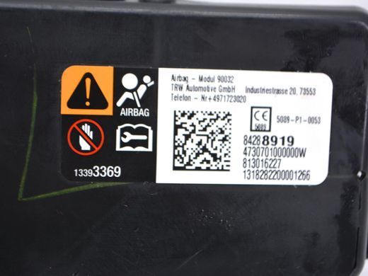 Подушка спинки сидіння передня права GMC TERRAIN 2017-2021 84288919, 84288919, A